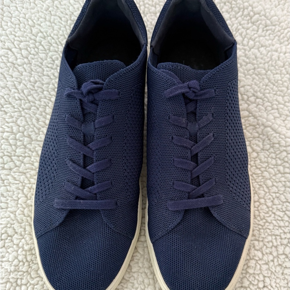 Banana Republic Navy Blue Textile Sneakers